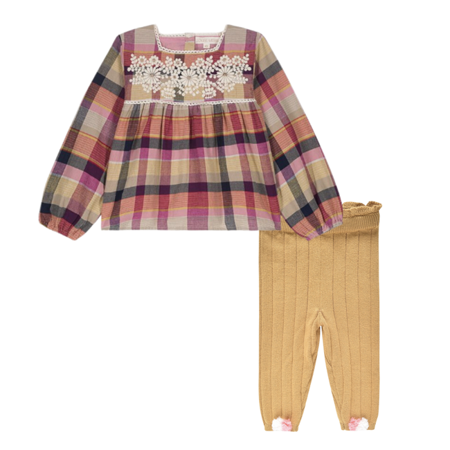 Carmilla Blouse & Moldavia Legging Set