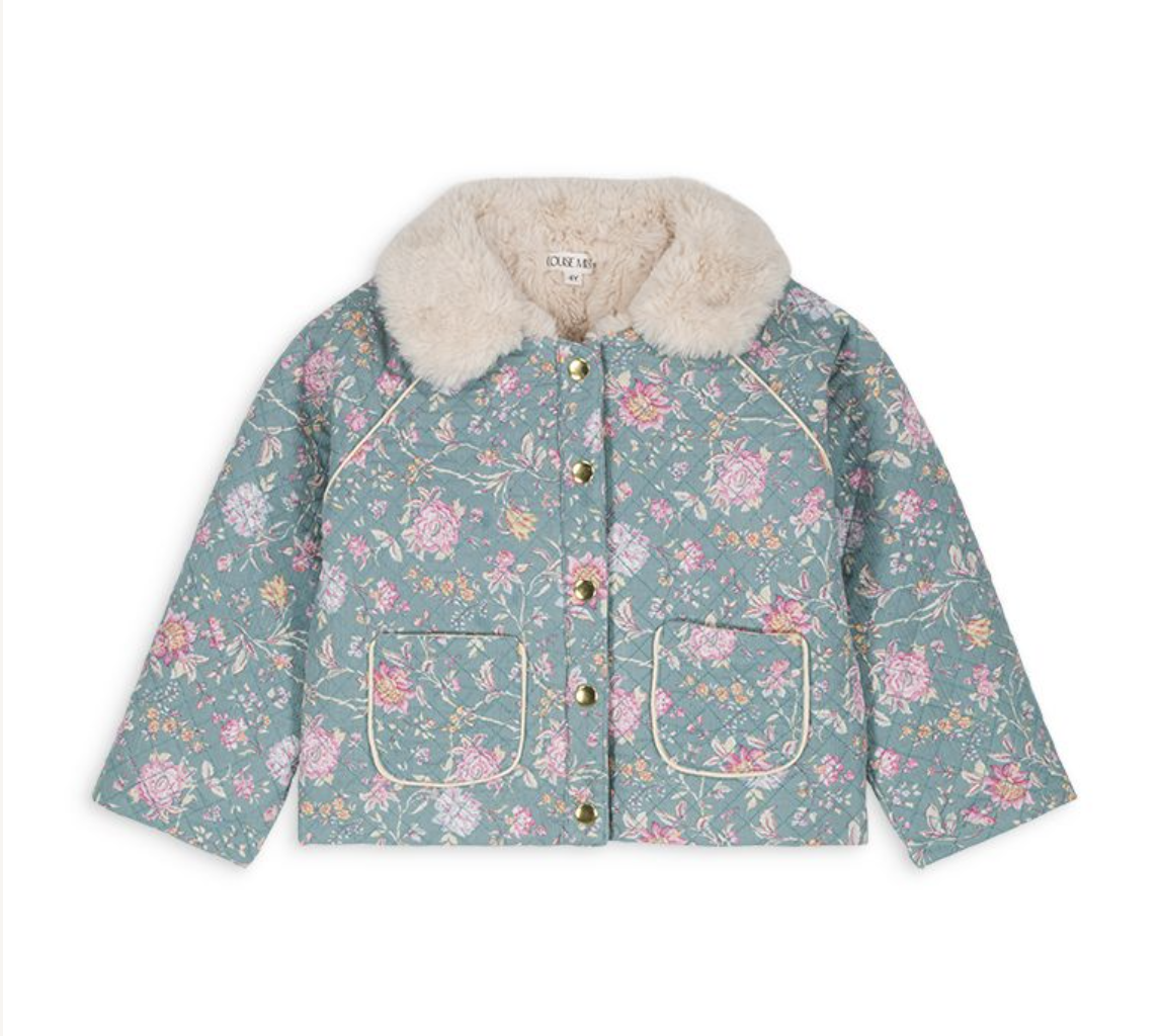 Jasmina Jacket -  Blue Rosa Damascena