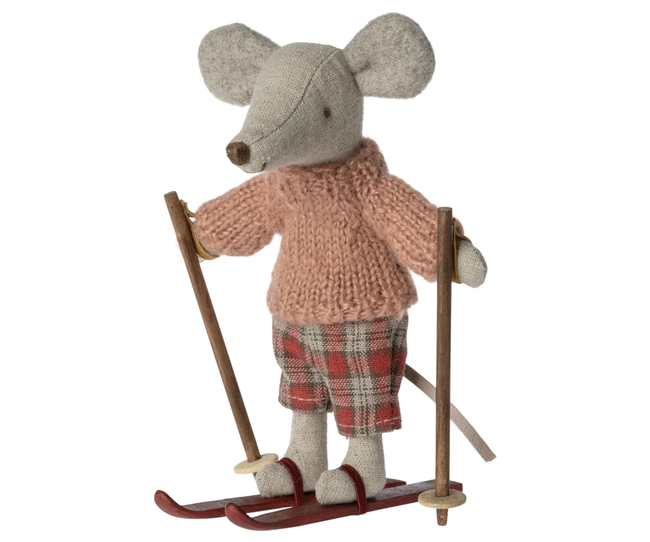 Winter Mouse with Ski Set, Big sister