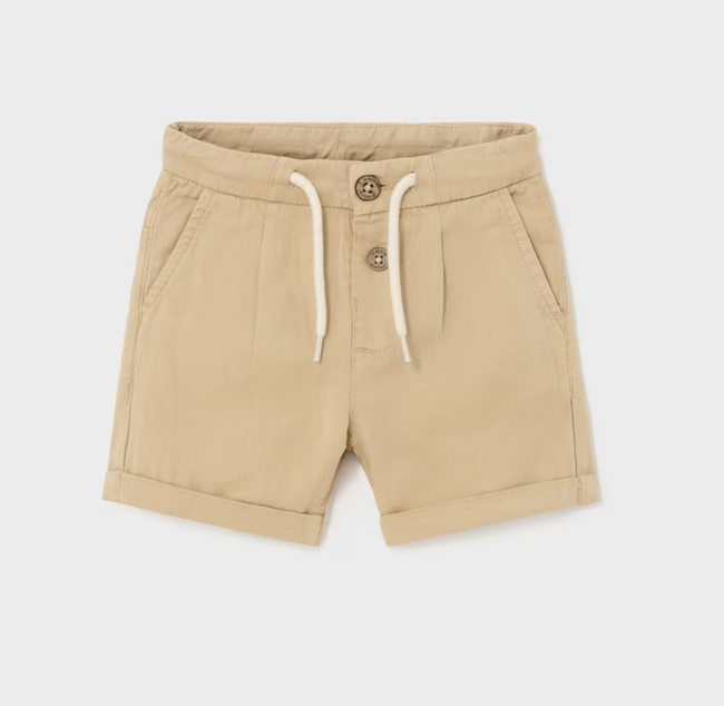 Linen Shorts - Khaki