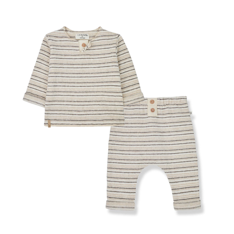 Will & Jair Bermuda Set - Bone
