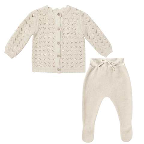 Velour Baby Dress - Polka Dot
