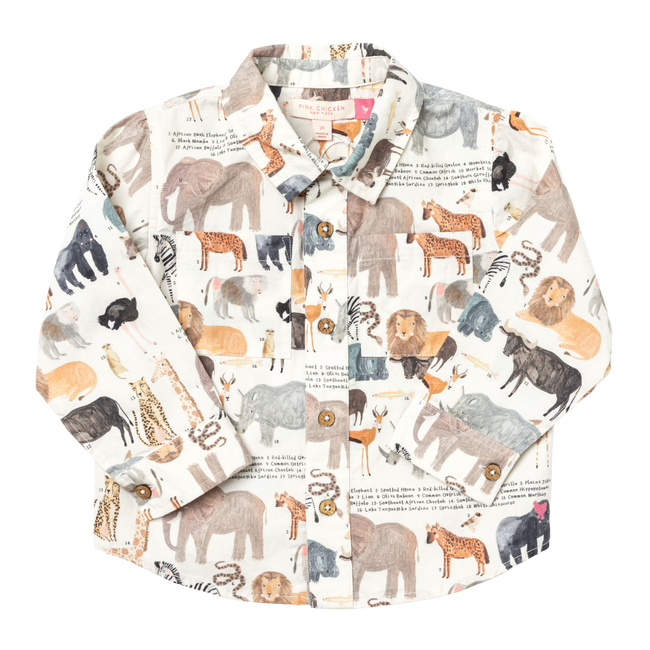 Jack Shirt - Animals of Africa