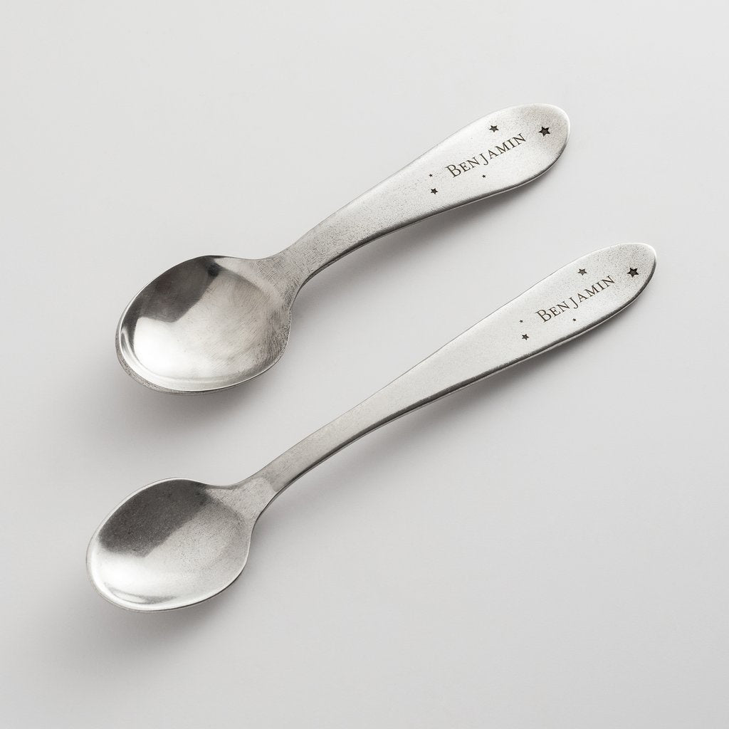 Heritage Feeding Spoon - Custom Engraving Constellation