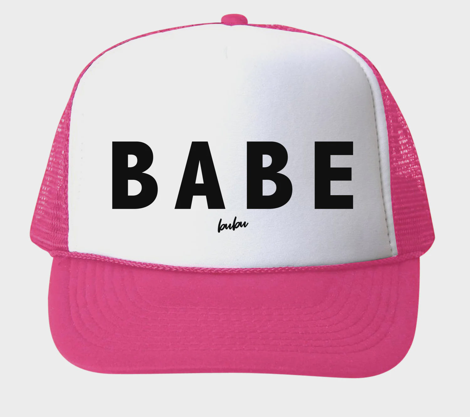 Babe Trucker Hat - Hot Pink