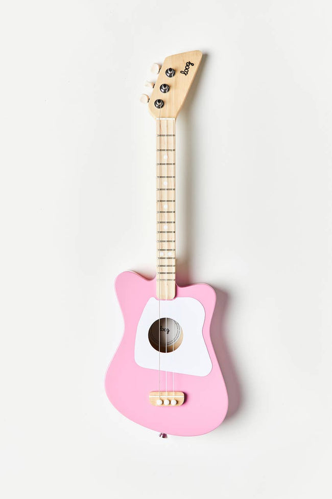 Loog Mini Acoustic Guitar - Pink