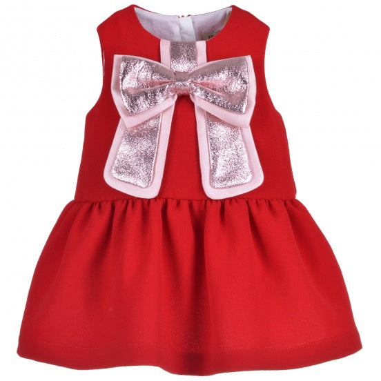 Gilded Bow Dress & Bloomers
