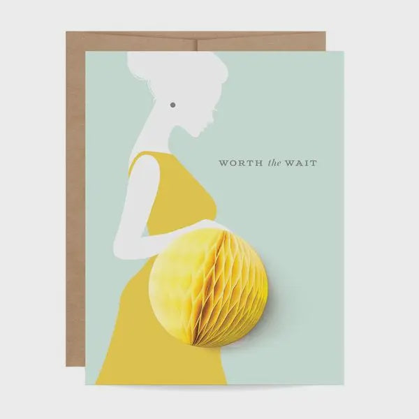Baby Bump Pop-up Card