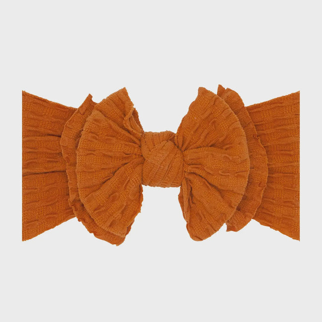 Waffle FAB Headband - Pumpkin