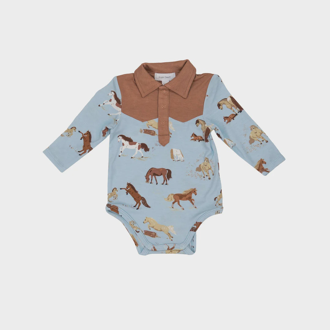 Contrast Cowboy Bodysuit