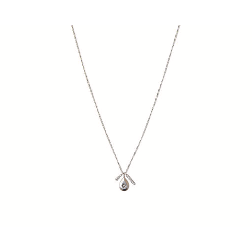 Droplet Necklace - Silver
