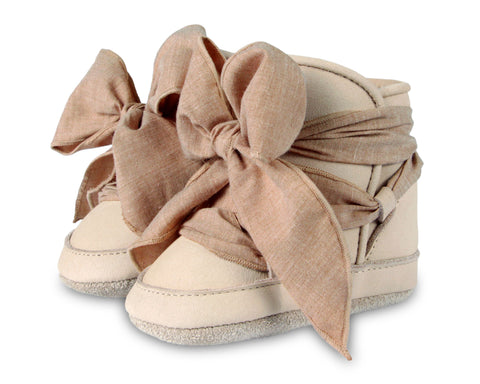 Pina Exclusive Lining Boots - Brown Spotted Cow Hair
