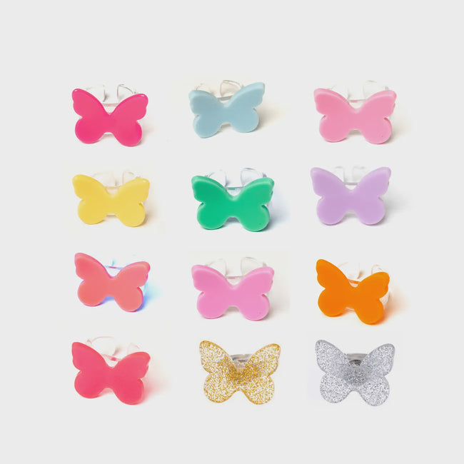 Butterfly Ring Assorted Colors