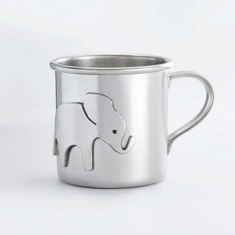 Whale Baby Cup - Pewter