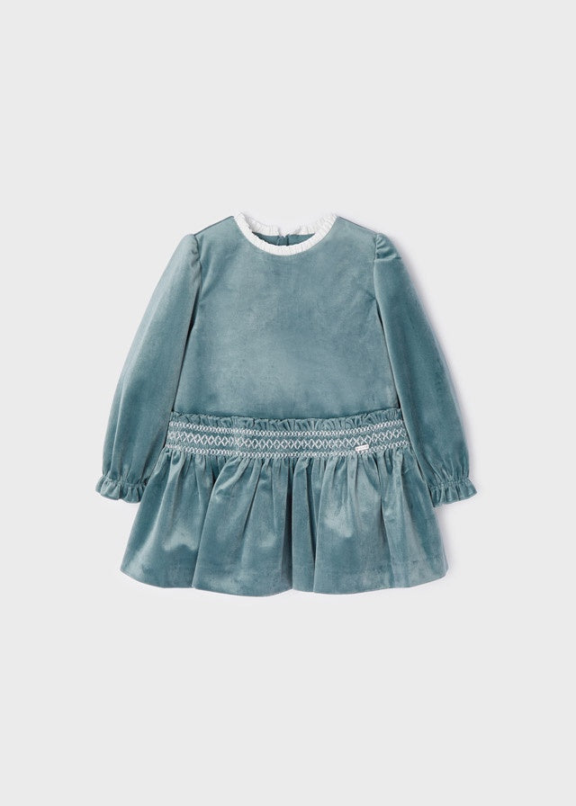 Honeycomb Dress - Lake Blue