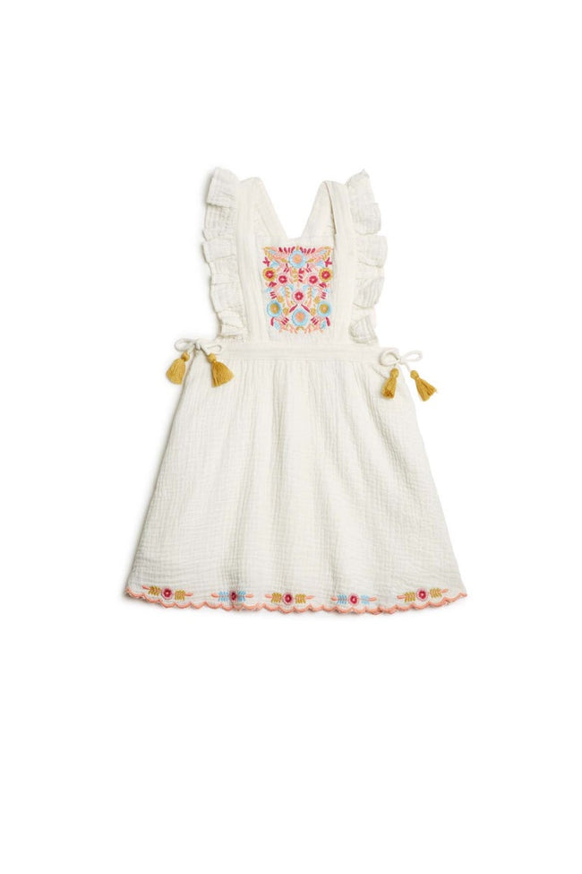 Huguette Dress - White