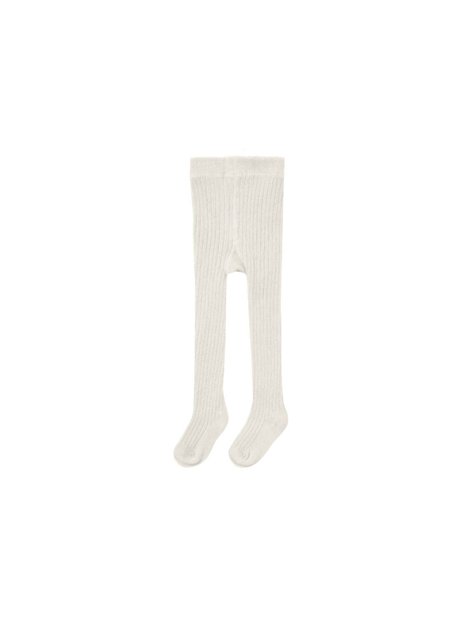Ribbed Tights -  Ivory