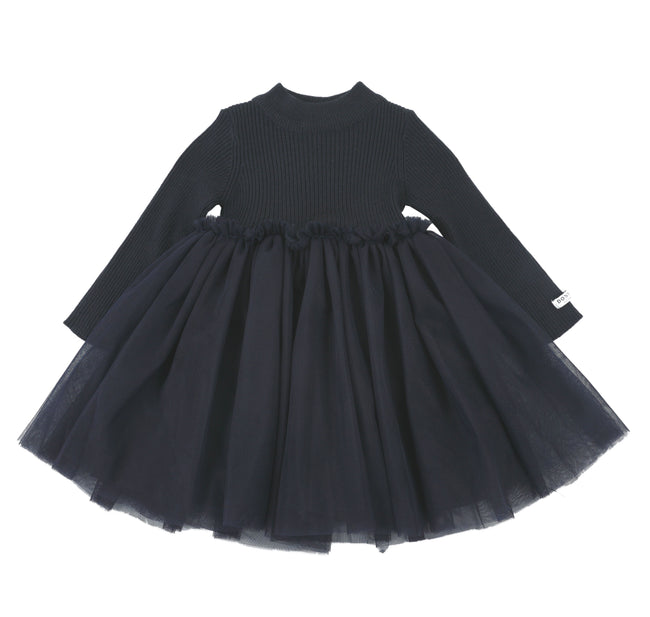 Lotus Dress - Night Blue