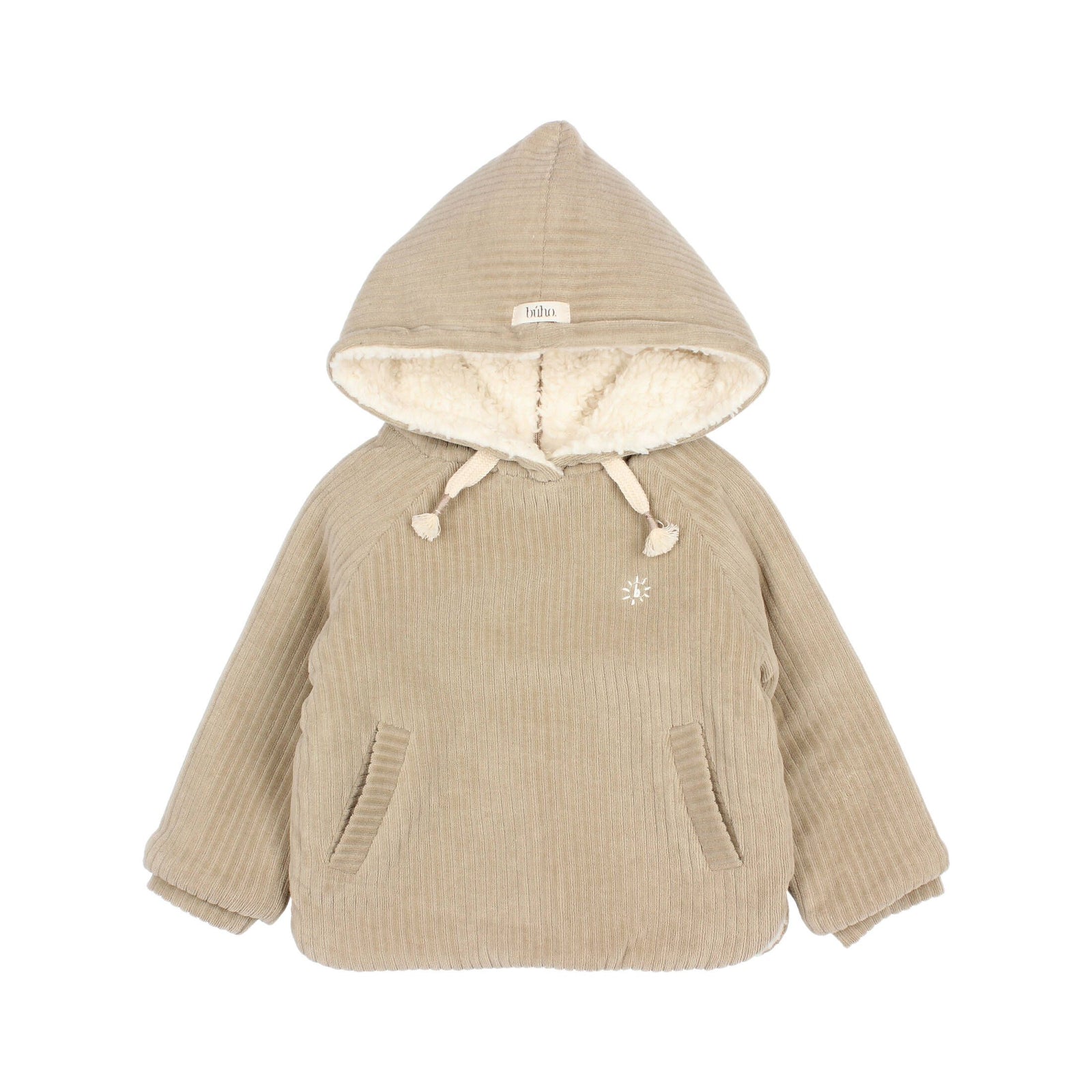 Velour Jacket - Back Zipper - Olive